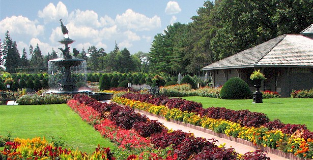 A view of Munsinger Gardens