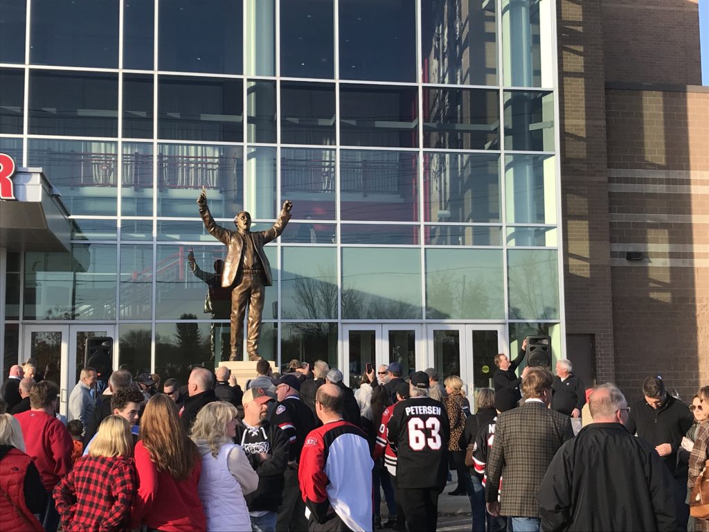 AUDIO Herb Brooks Statue Revealed at St. Cloud State KVSC 88.1 FM