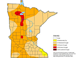 Severe Drought Conditions in Minnesota Continue - KVSC 88.1 FM