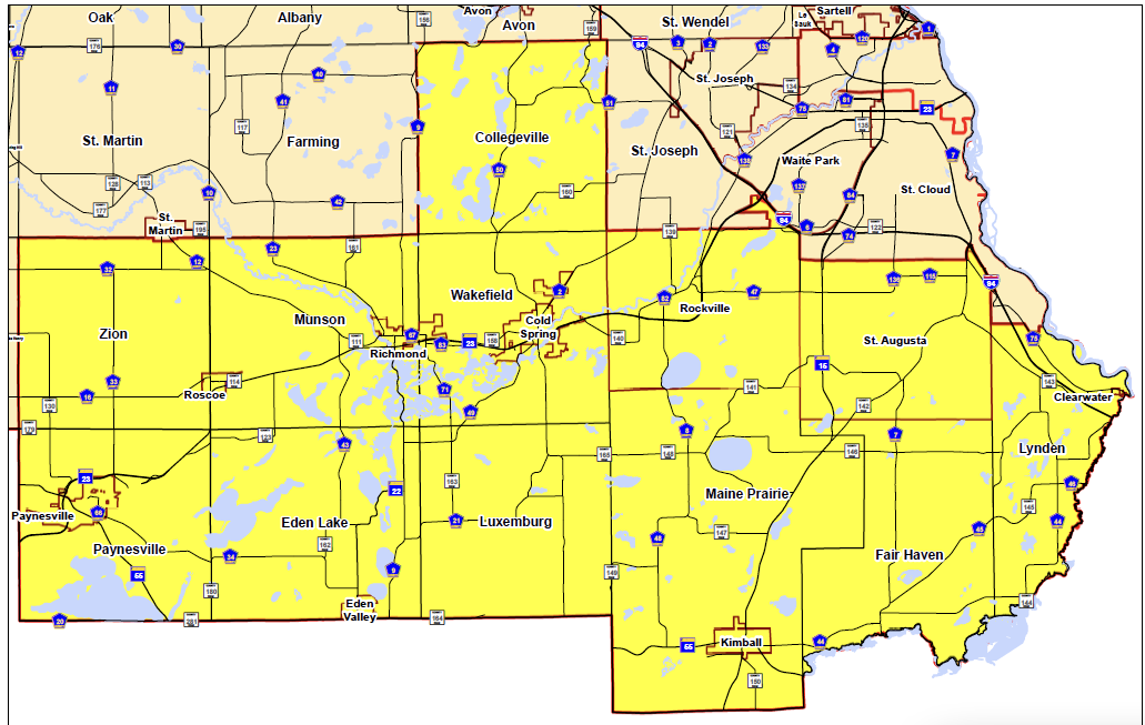 Stearns County ReOpens District 3 County Commissioner Filing Period