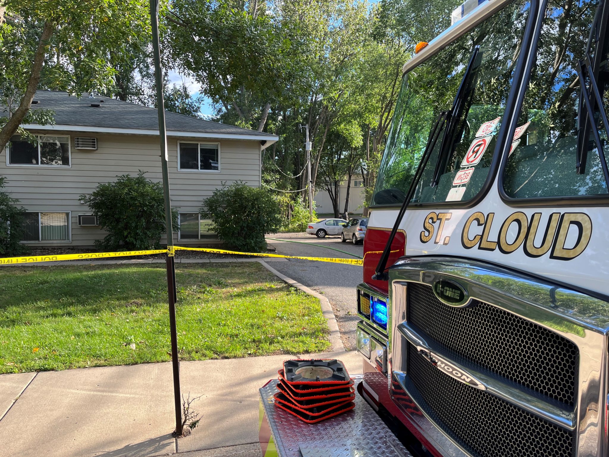 Unconscious Fire Victim Rescued in Apartment Fire in South St. Cloud ...