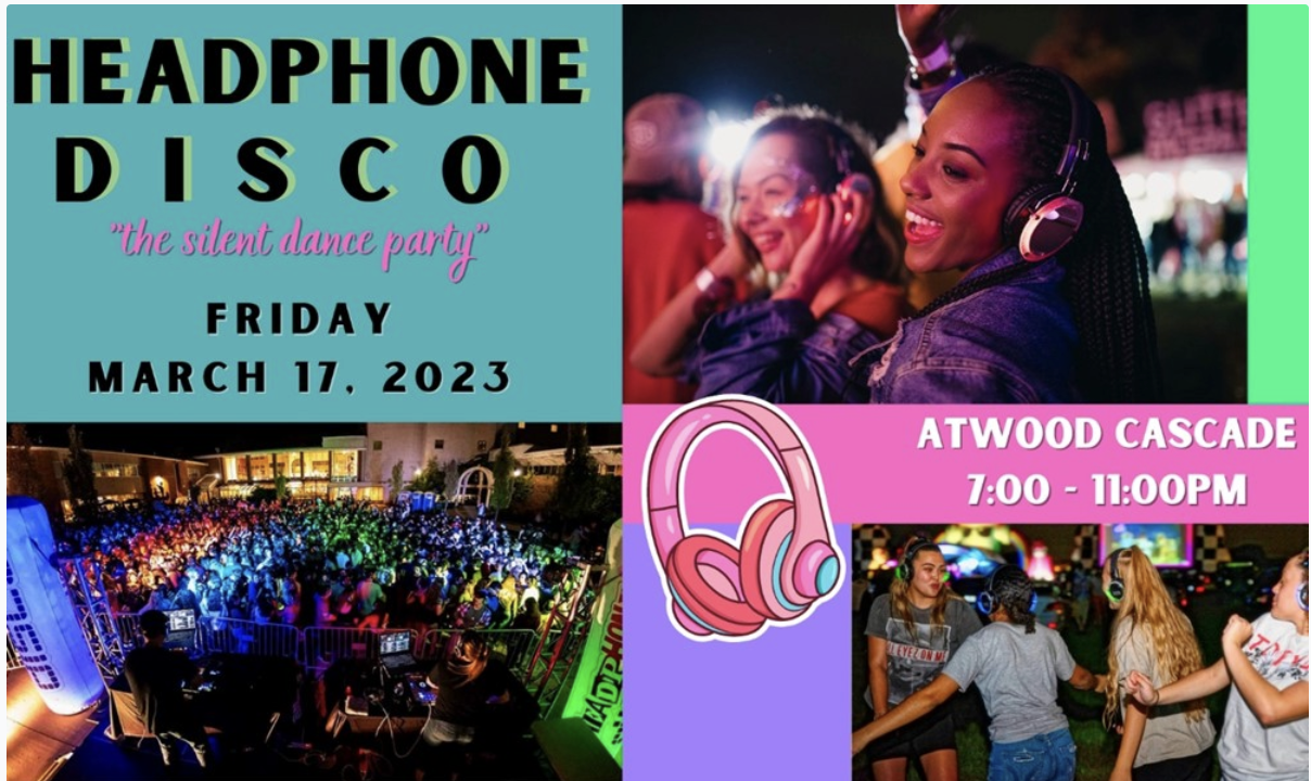 Headphone dance party online