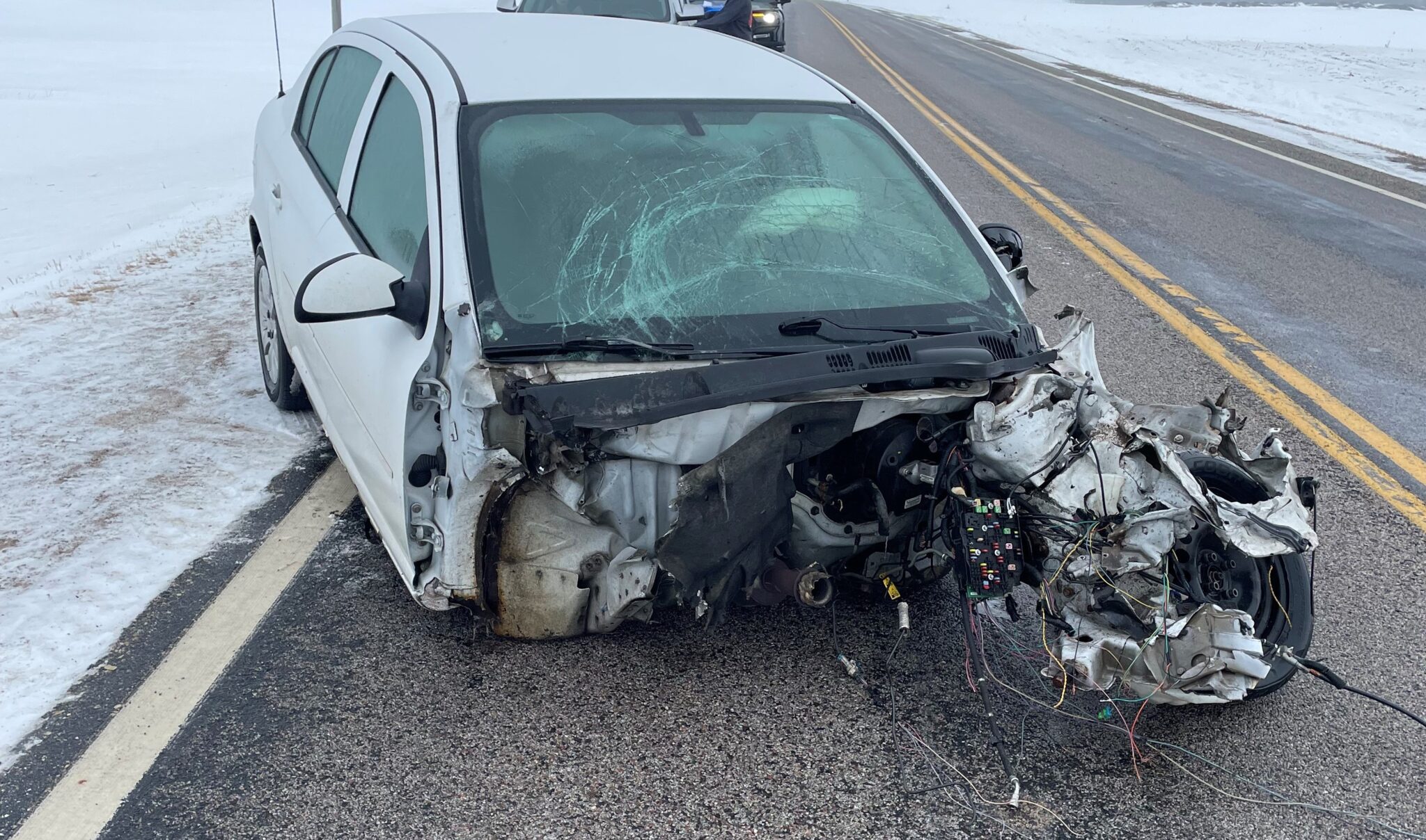 Freeport Teen Loses Control of Car, Crashes into Semi KVSC 88.1 FM
