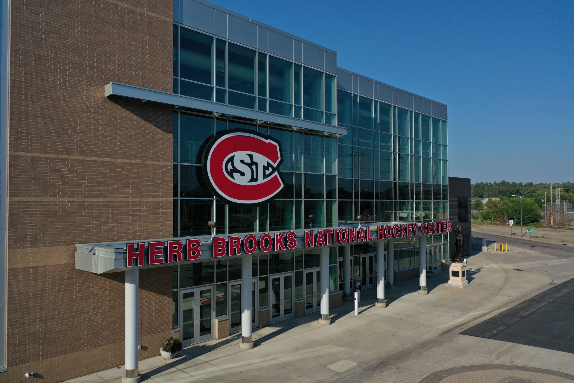 Construction underway at Herb Brooks National Hockey Center