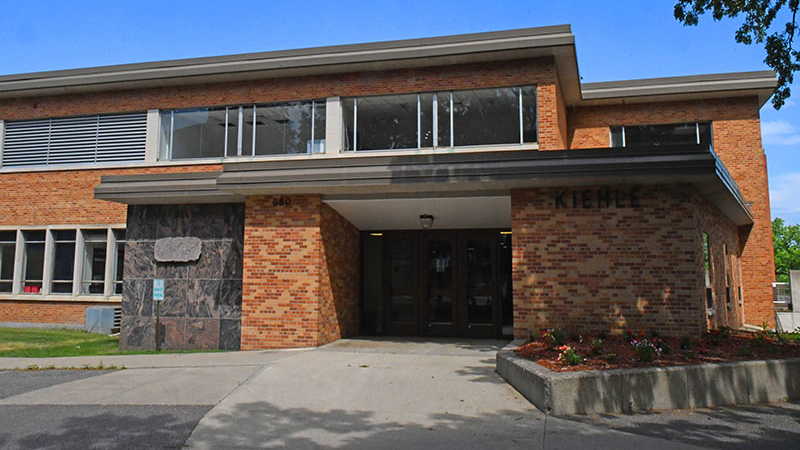 The Kiehle Gallery seen from the outside