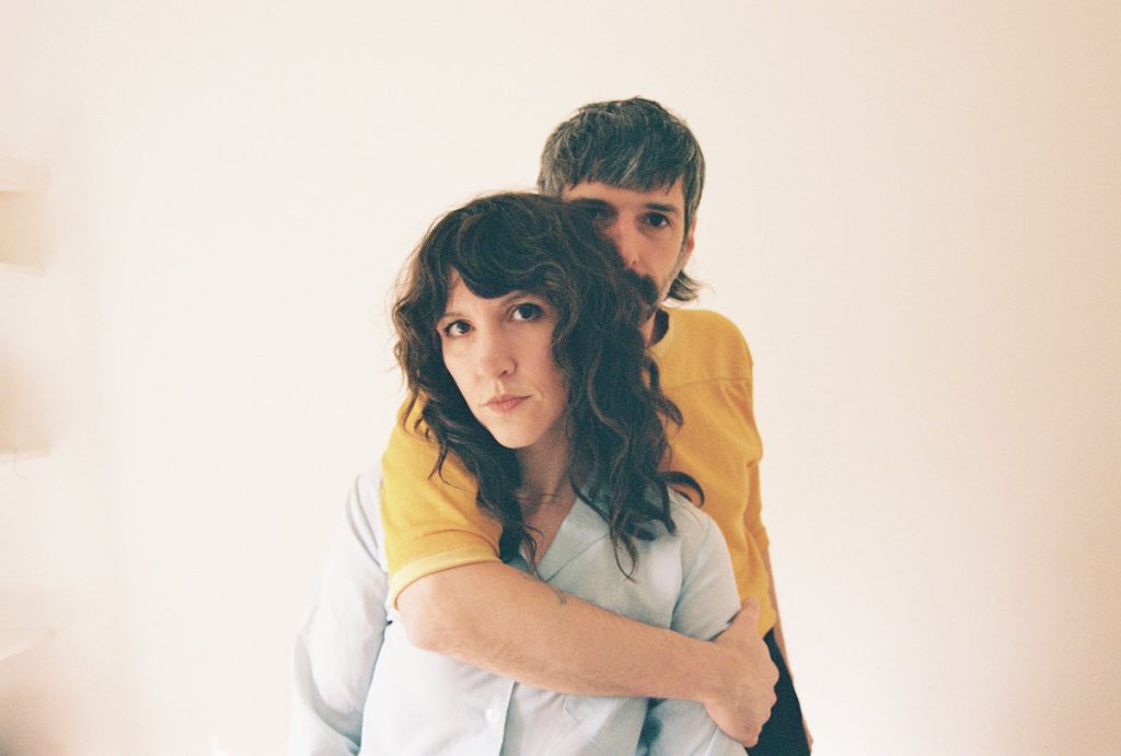 The two members of the band Widowspeak